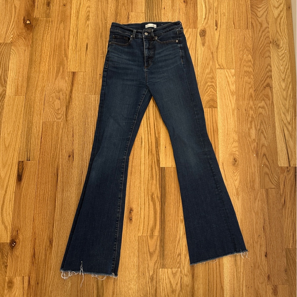 LOFT Dark Wash Flare Jeans